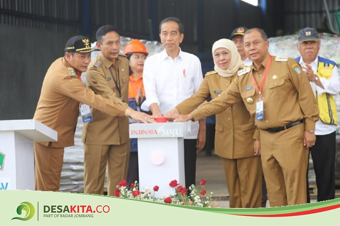 Diresmikan Jokowi, TPA Banjardowo Jombang Baru Mampu Tangani 140 Ton Sampah Per Hari