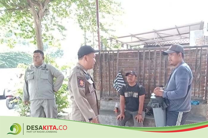 Upaya Ciptakan Kondusifitas Masyarakat di Momen Nataru, Satpol PP Jombang Razia Gepeng dan Pengemis