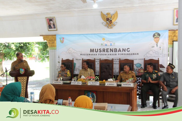 Mulai Susun RKPD Kabupaten Jombang 2025, Bappeda Jombang Mulai Gelar Musrenbang Kecamatan