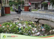 Sampah Menumpuk di Depan Balai Desa Jatigedong Ploso Jombang, Ini Penyebabnya