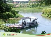 Tetap Eksis! Begini Potret Jasa Perahu Tambang di Desa Brodot Bandarkedungmulyo Jombang