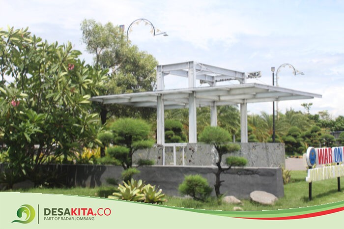 Mubazir, Smoke Shelter Alun-Alun Jombang Jadi Hiasan, Dibiarkan Tidak Terawat