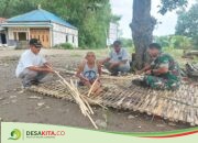 Miliki Sentra Anyaman Bambu, Pemdes Gedangombo, Ploso Jombang Fasilitasi Melalui BUMDes