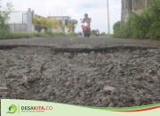 Mirip Jalan Makadam! Jalan Rusak di Desa Dapurkejambon Jombang Makin Parah