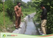 Bangun Jalan Paving Hingga Jaringan Irigasi Petani, Pemdes Kalikejambon Jombang Terus Tingkatkan Infrakstruktur