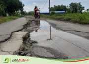 Rusak Bertahun-tahun, Kondisi Jalan Antar Desa di Kecamatan Kabuh Rusak Berat, Sering Bikin Pengendara Terjatuh