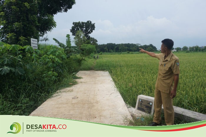 Ingin Kembangkan Wisata Religi, Pemdes Gambiran Mojoagung Jombang Realiasikan Pembangunan JUT