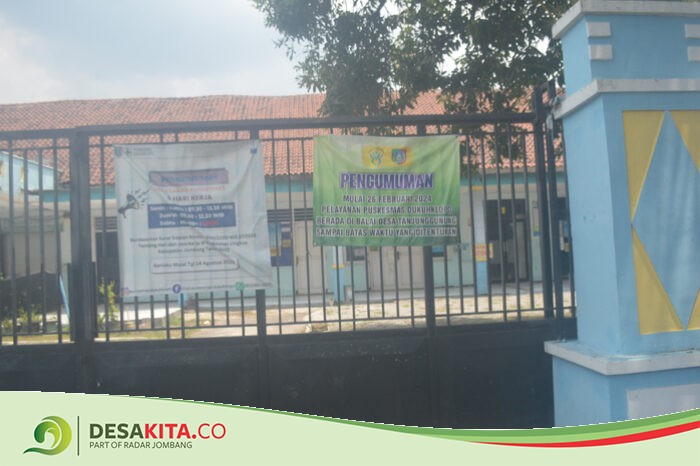 Pelayanan Puskesmas Dukuhklopo Dipindah ke Desa Tanjunggunung, Peterongan, Begini Penjelasan Dinkes Jombang