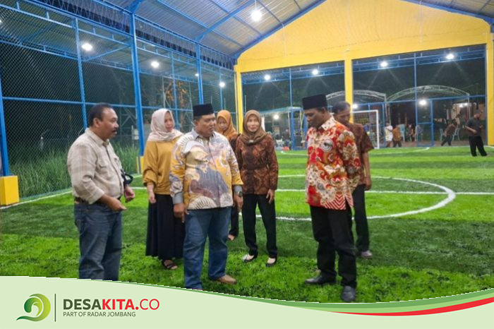 Desa Godong Gudo Jombang Punya Gedung Futsal, Pemdes Segera Sediakan Fasilitas Pendukung