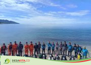 Peringati Hari Hiu Paus Internasional, Anggota Dewan Pers Lepas Penyelam Gorontalo Bersihkan Sampah Laut