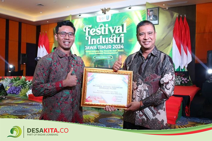 Terapkan Prinsip Industri Hijau, PT CJI Jombang Raih Penghargaan Industri Hijau Level Lima 3 Kali Berturut-turut