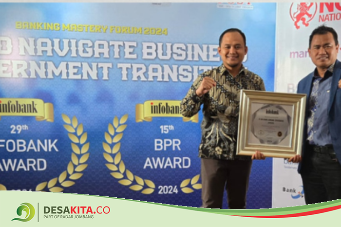 Sabet Penghargaan Platinum Award 2024, Prestasi Bank Jombang Semakin Moncer