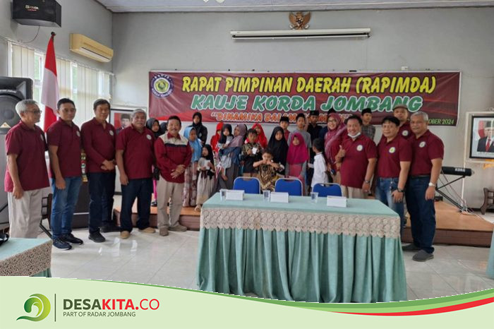 KAUJE Korda Jombang Gelar Rapimda, Susun Program Kerja juga Santunan Anak Yatim