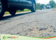 Jalan di Desa Jombok Alami Kerusakan, Pengendaran Wajib Waspada Lewat Jalur Alternatif Jombang-Mojokerto