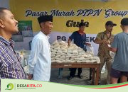 PT SGN PG Tjoekir Gelar Gerakan Pangan Murah, Pemdes Cukir Jombang Sampaikan Apresiasi