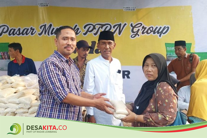 Siapkan 250 Ton Gula Kristal, PT SGN PG Tjoekir Gelar Gerakan Pangan Murah