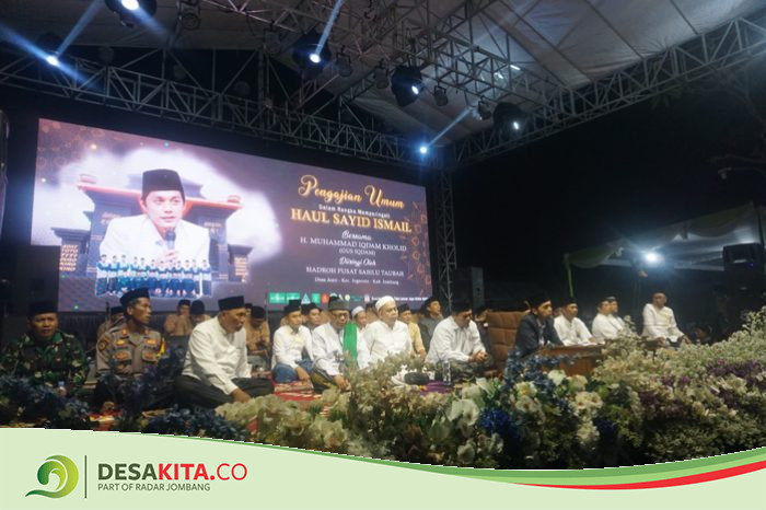 Kenalkan Potensi Wisata Religi, Desa Janti, Kecamatan Jogoroto Jombang Gelar Pengajian Akbar Peringati Haul Mbah Sayid Ismail