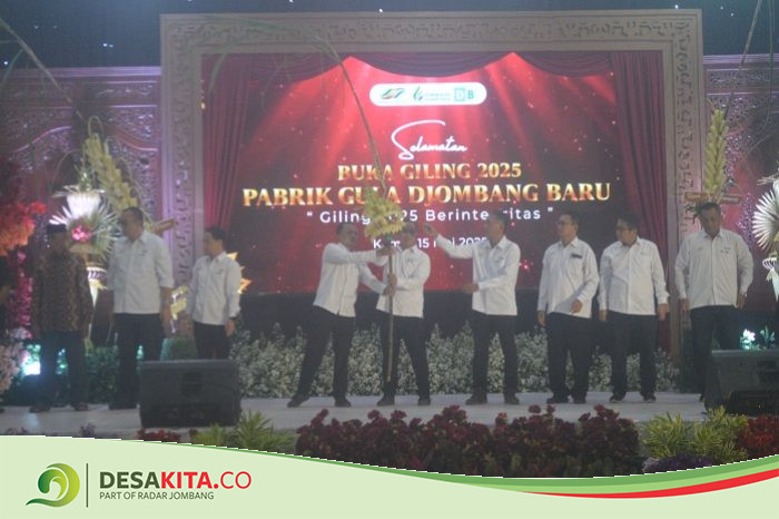 Selamatan Buka Giling PG Djombang Baru Sukses, Optimistis Lampaui Target Giling Tebu