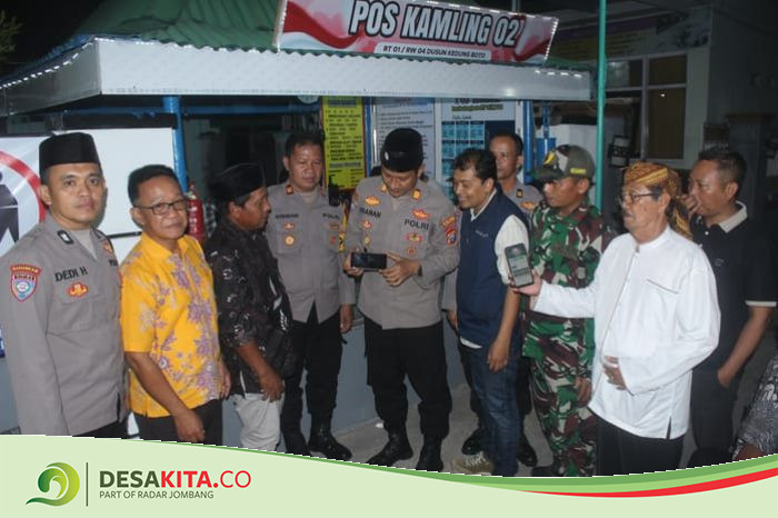 Sediakan 39 Poskamling, Desa Podoroto Kecamatan Kesamben Jombang Pastikan Warganya Aman