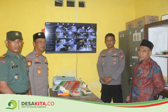 Masuk Nominator Kapolres Award Desa Aman 2025, Desa Pagerwojo Kecamatan Perak Punya 26 Titik CCTV