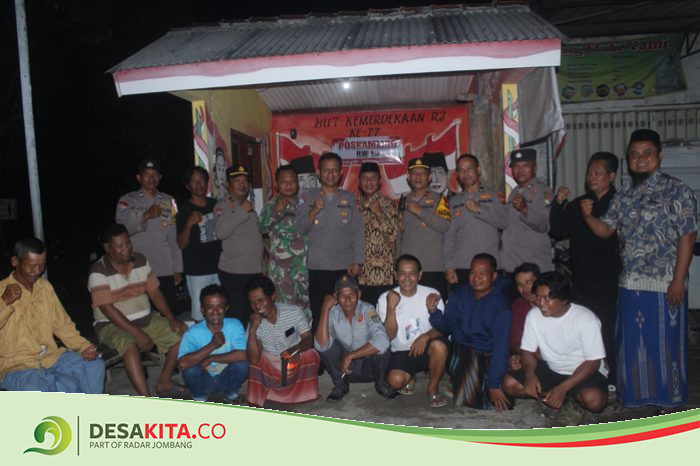 Sediakan 20 Titik CCTV, Desa Pucangsimo Jombang Masuk Nominator Kapolres Award Desa Aman