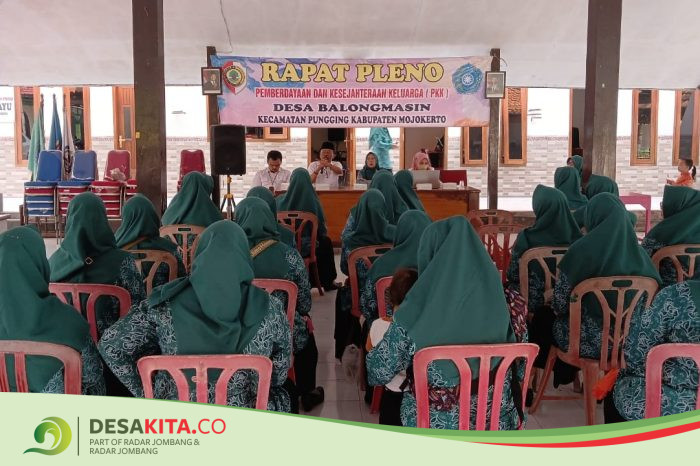 Prioritaskan Kesehatan Warga, Desa Balongmasin, Kecamatan Pungging  Maksimalkan Pelayanan Posyandu