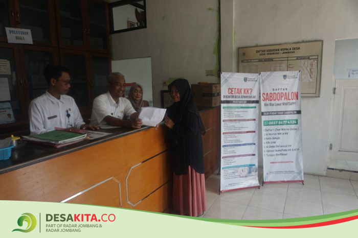 Inovatif! Desa Denanyar, Kecamatan Jombang Terapkan Pelayanan di Desa Berbasis Digital