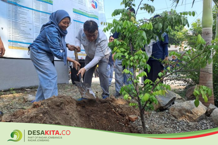 Ajak Warga Tanam Holtikultura, Cara Pemdes Janti Kecamatan Mojoagung Jombang Tingkatkan Ketahanan Pangan