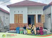 Desa Mojopilang, di Kabupaten Mojokerto ini Dukung Bedah Rumah 94 Rumah Tidak Layak Huni