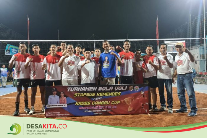 Bakal Jadi Event Tahunan, Desa Canggu, Kecamatan Jetis Bangkitkan Semangat Olahraga