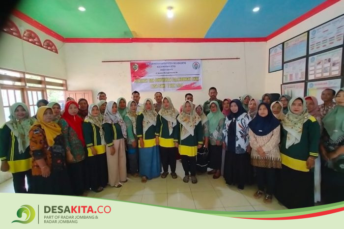 Desa Sawo, Kecamatan Jetis  Gandeng Polisi Beri Edukasi Perlindungan Anak
