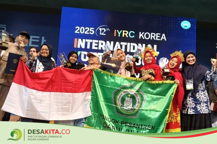 Sukses Raih Juara Ajang IYRC di Korea Selatan, Santri Pondok Pesantren Darul Ulum Rejoso Go Internasional