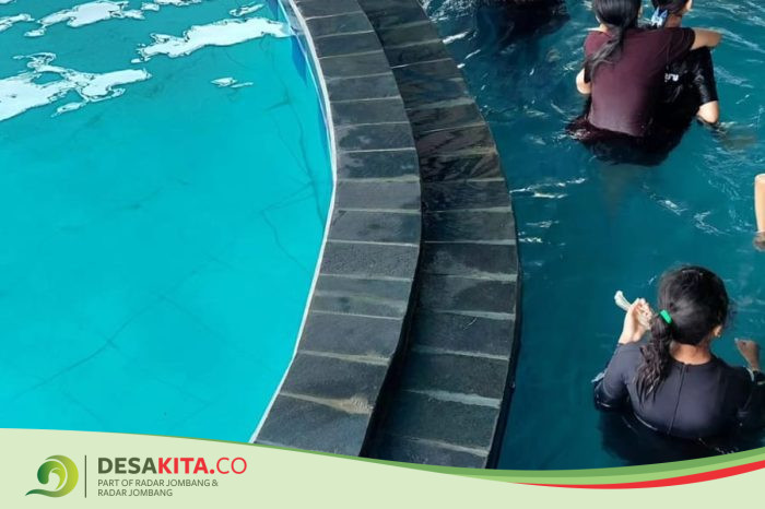 Pengunjung Disuguhkan Wahana Waterboom