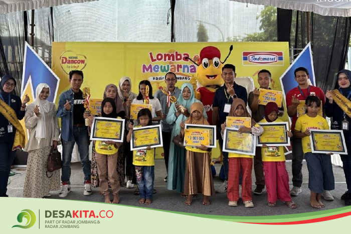 Kolaborasi Seru! Indomaret dan Dancow Ajak Anak Jombang Berkreasi lewat Lomba Mewarnai