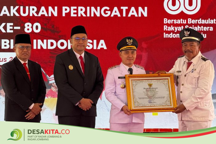 Pemkab Mojokerto Pastikan Tarif PBB-P2 Tidak Naik, Gus Bupati Malah Beri Penghargaan bagi Desa Tertib Pajak