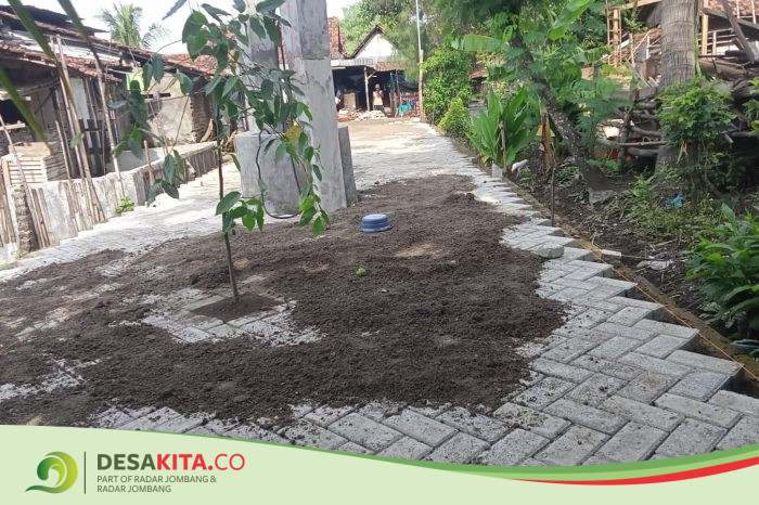 Pemdes Mojodowo, Kecamatan Kemlagi Prioritas Pembangunan Infrastruktur Desa