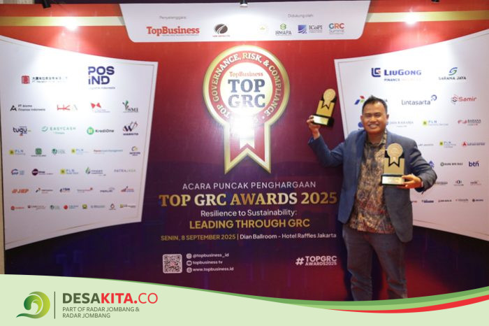 Selamat! Bank Jombang Raih Penghargaan Bergengsi