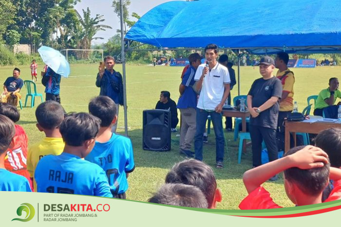 Desa Blimbing, Kecamatan Gudo Jombang Geliatkan Olahraga Melalui Liga Sepak Bola Usia Dini