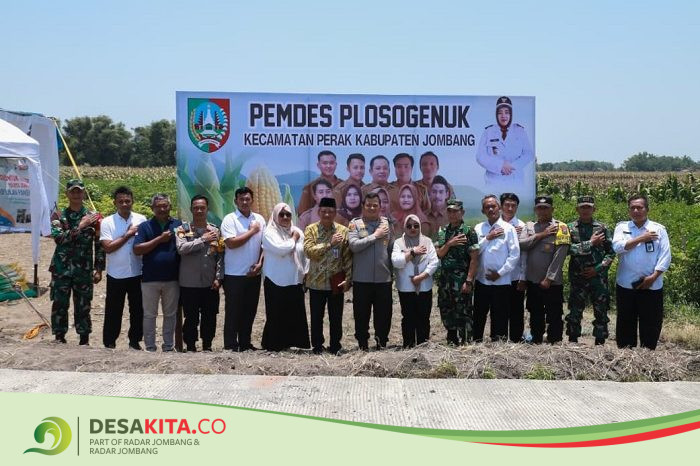 Wujudkan Ketahanan Pangan, Desa Plosogenuk, Kecamatan Perak  Jombang Sinergi Lintas Sektoral