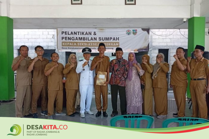 Desa Randuwatang, Kecamatan Kudu Jombang Lakukan Pengisian Kekosongan Perangkat Desa, Ini Tujuannya