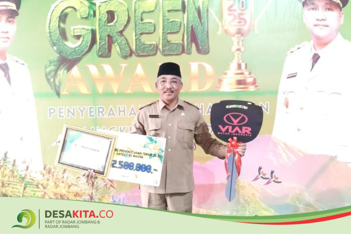 Desa Cinandang, Kecamatan Dawarblandong, Gelar Desa Berseri Madya, Jadi Motivasi Peduli Lingkungan