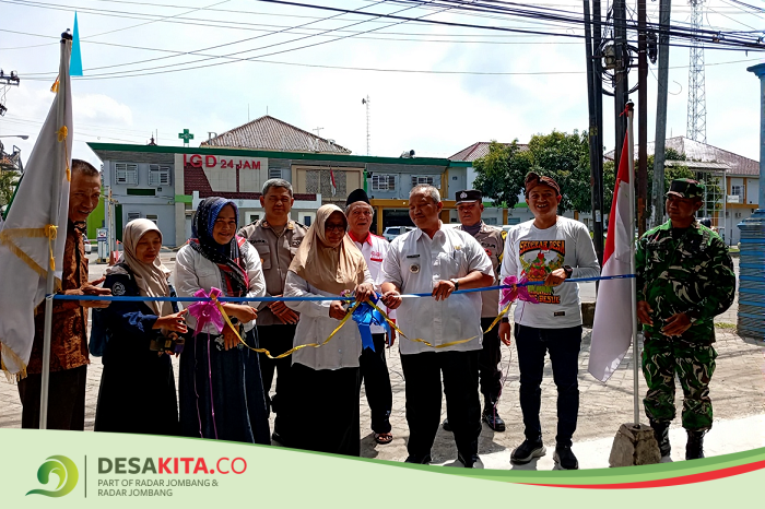 Berhasil Optimalkan Potensi Desa, Pemdes Balongbesuk, Kecamatan Diwek Resmikan Rest Area Program Desa Berdaya 2025