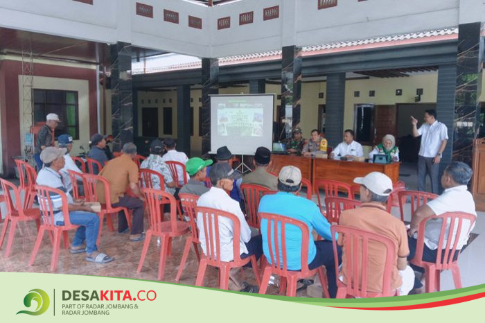 Ikuti Zoom Meeting, Desa Kedungpapar, Kecamatan Sumobito, Dukung Program Swasembada Pangan Nasional