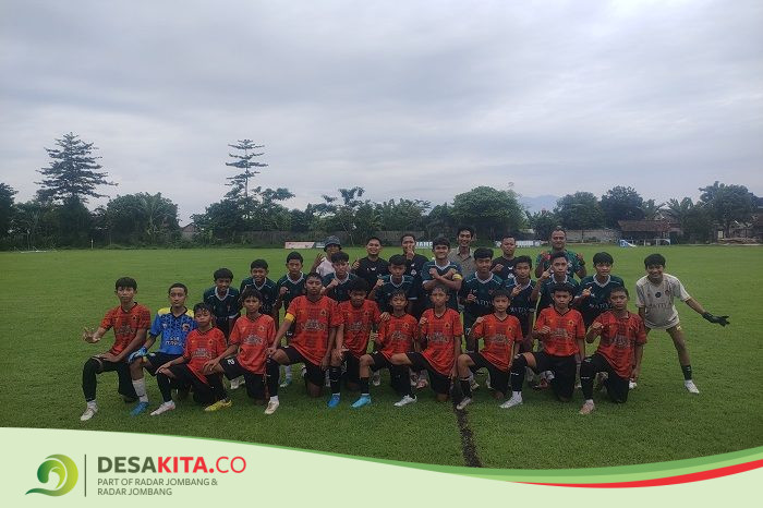 Jaring Bibit Pesepak Bola Unggul, Desa Blimbing, Kecamatan Gudo Jadi Tuan Rumah JFC Ramadhan Cup U-15