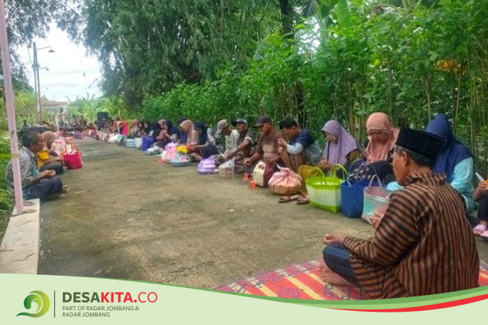 Desa Menturus Jombang Pertahankan Tradisi Barikan, Simbol Syukur dan Gotong Royong
