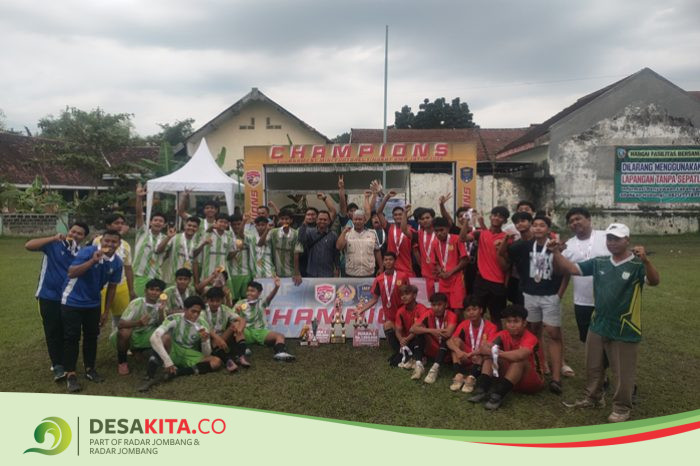 Desa Tambakrejo Jombang Jadi Pusat Turnamen Minifootball SMA se-Jawa Timur
