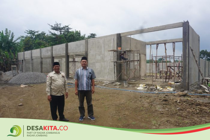Dukung Program Nasional, Desa Ngudirejo, Kecamatan Diwek Jombang Kebut Pembangunan Gedung KDKMP