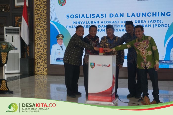 Pemkab Jombang Launching Penyaluran ADD–PDRD 2026, Bupati Tekankan Transparansi dan Akuntabilitas Desa