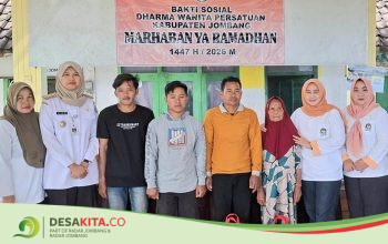 Salurkan Bansos untuk Warga, Pemdes Klitih, Kecamatan Plandaan Getol Tingkatkan Kesejahteraan Warga