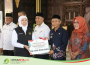 BUMDes Berprestasi, Desa Ngampungan Jombang Raih Bantuan Rp 100 Juta